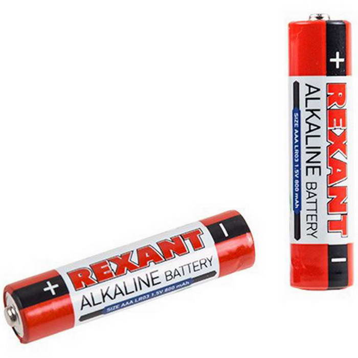 Батарейки 30-1011 Алкалиновая батарейка AAA REXANT