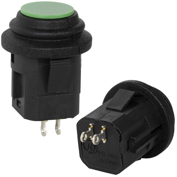 Кнопочные переключатели SB570-G IP65 on-off ф14mm RUICHI