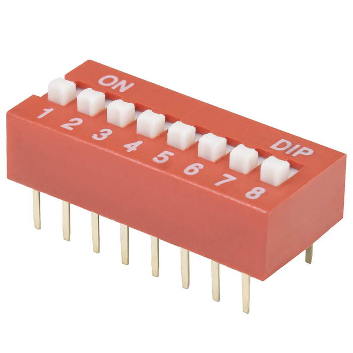 DIP переключатели DS-08 (SWD1-8) RUICHI