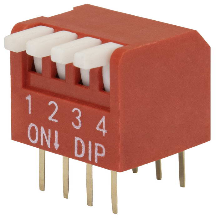 DIP переключатели DP-04 (SWD3-4) RUICHI