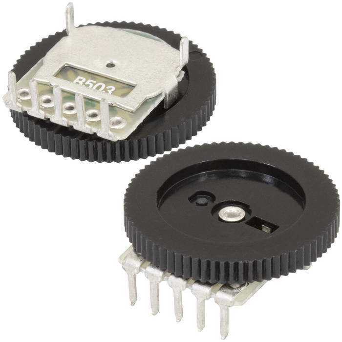 Потенциометры B503 50K 5Pin 16x2 RUICHI