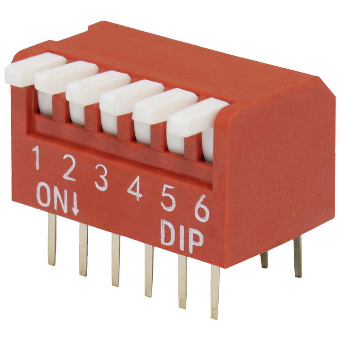 DIP переключатели DP-06 (SWD3-6) RUICHI