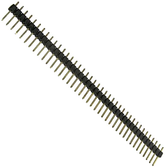 Штыри и гнезда для плат 2.54мм PLS-40 (шаг 2.54 мм) RUICHI