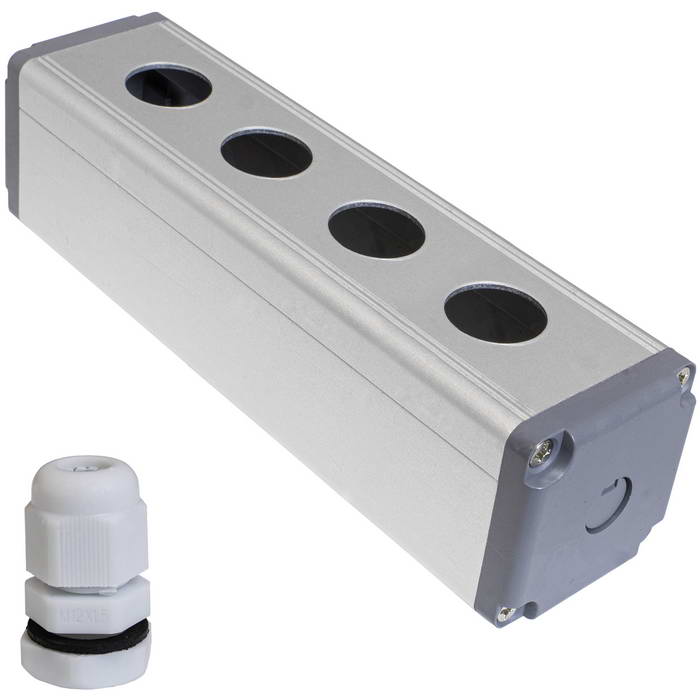 Корпуса кнопочных постов BP-AL-4-19-N RUICHI Корпуса кнопочных постов BP-AL-4-19-N RUICHI