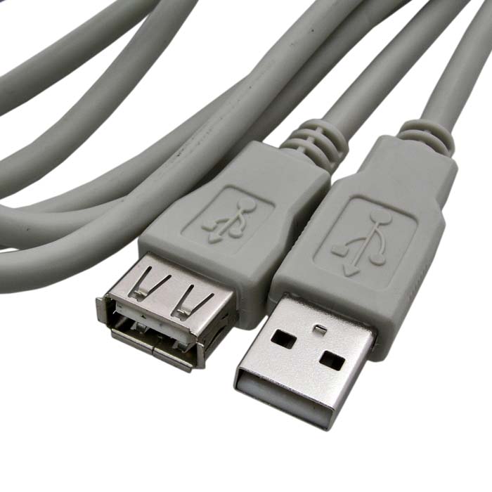 Компьютерные шнуры USB2.0 A(m)-USB A(f) G 5m RUICHI