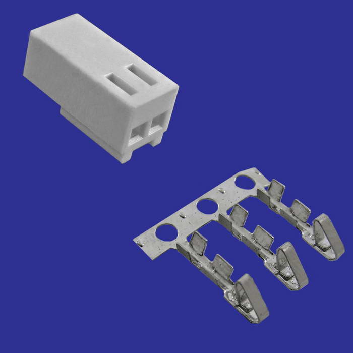 Разъемы питания низковольтные HU-02 pitch 2.54mm+Terminal RUICHI