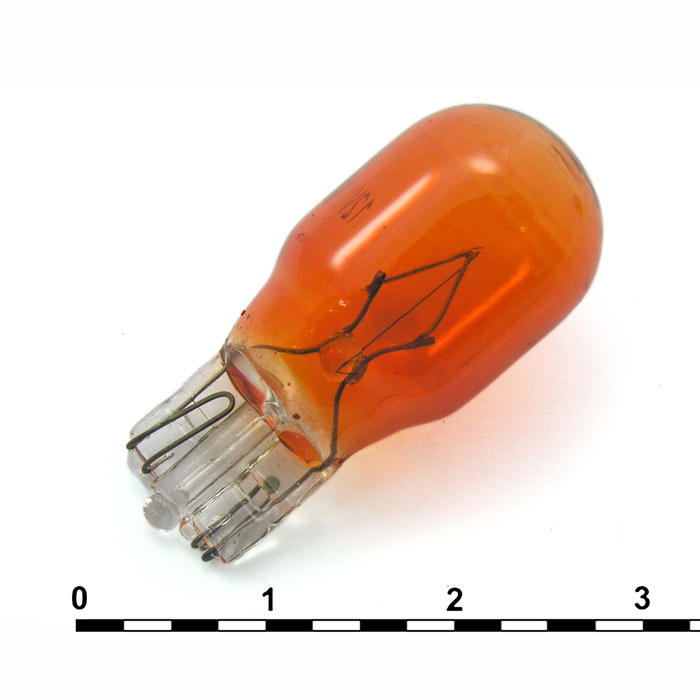 Лампы накаливания 12v-10w       (13x30) оранж. 