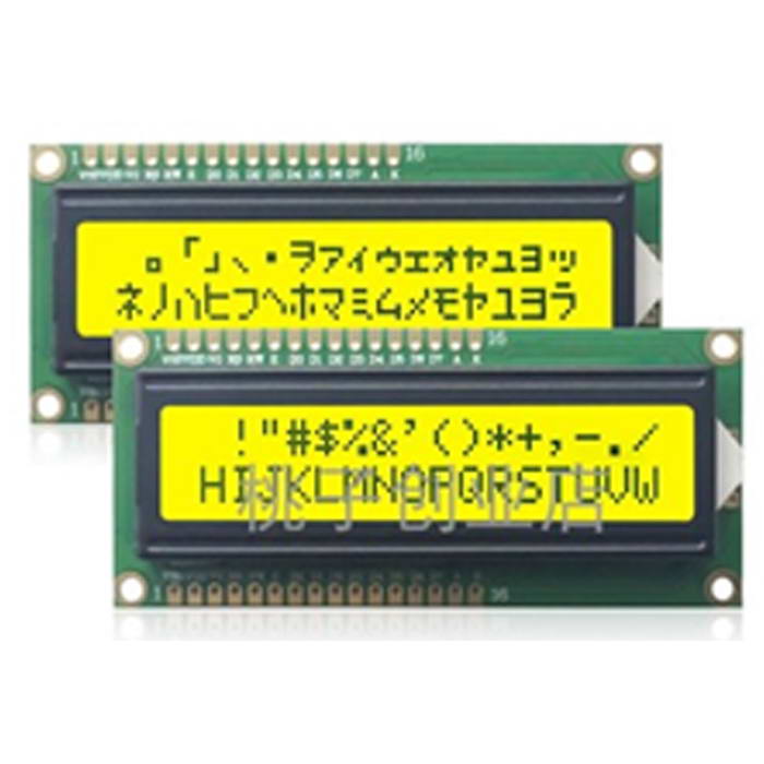 ЖК индикаторы символьные RH1602J-TYH Eng-Rus RUICHI