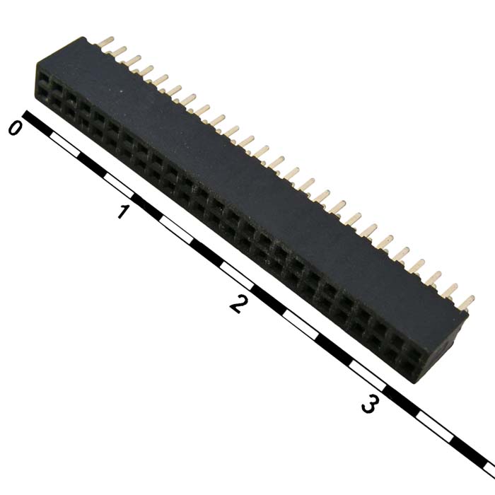 Штыри и гнезда для плат 1.27мм PBL-2x25 