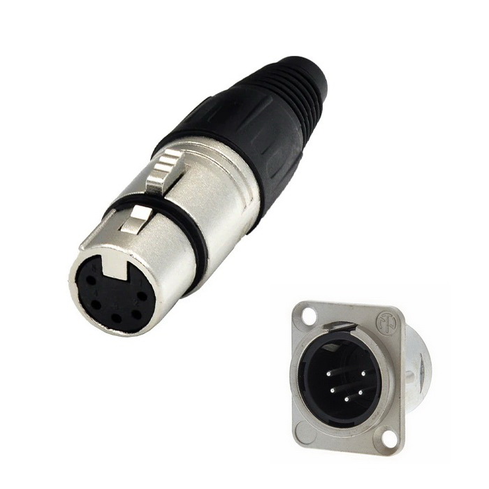 Разъемы микрофонные XLR TD-395 RUICHI