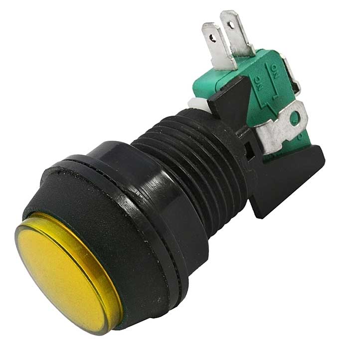 Кнопки GMSI GMSI-7B-C no(nc)+nc(no) yellow RUICHI