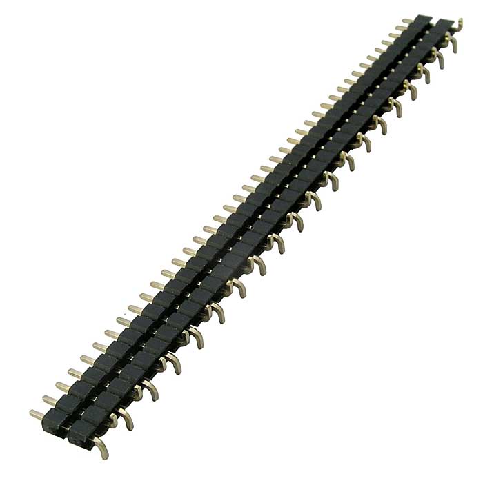 Штыри и гнезда для плат 1.27мм PLLH1.27-40S (SMD) 