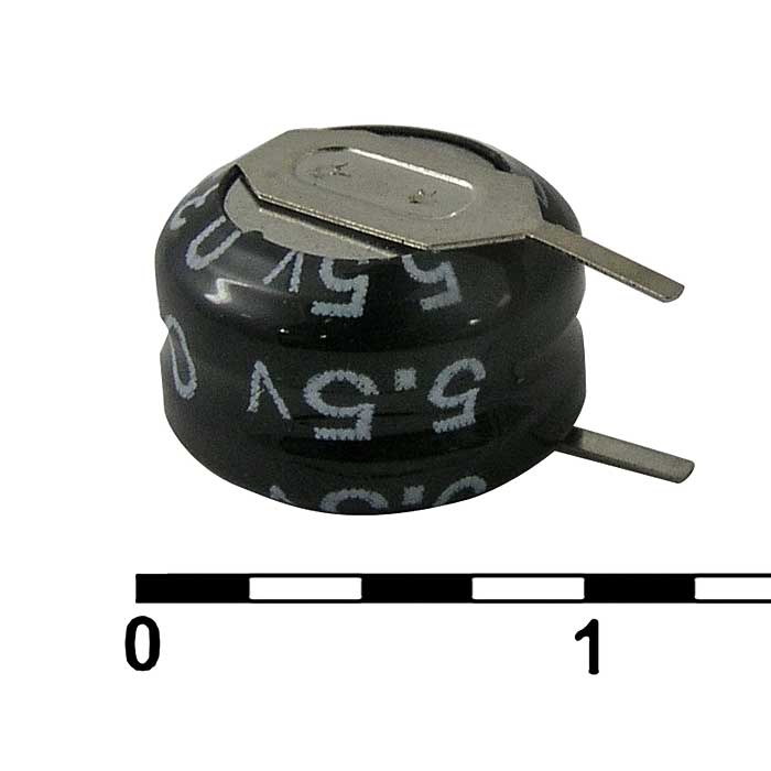 Ионисторы 5R5D10F33V   0.33F 5.5V RUICHI
