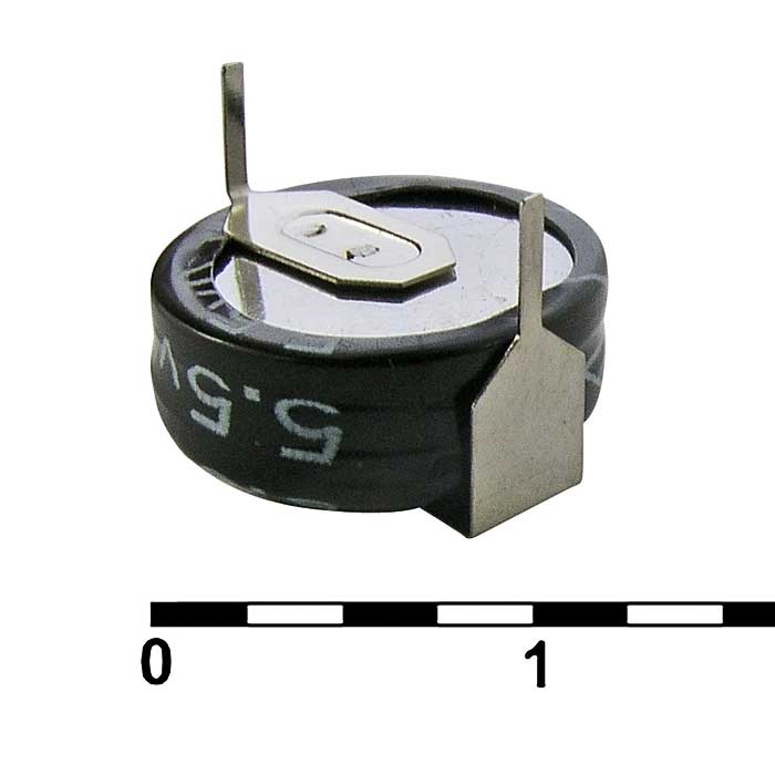 Ионисторы 5R5D12F47H   0.47F 5.5V 