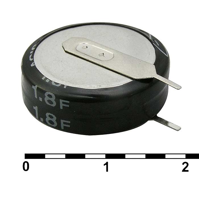Ионисторы 5R5D20F180V  1.8F  5.5V RUICHI