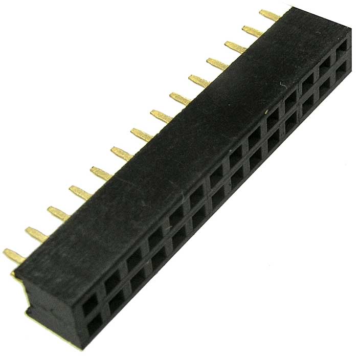Штыри и гнезда для плат 2.00мм PBD2-28 (PBD2-2x14) 2.00 mm 