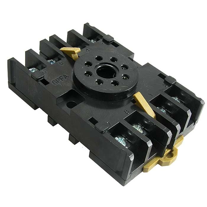 Колодки для реле 8PFA  колодка для MK2P RUICHI