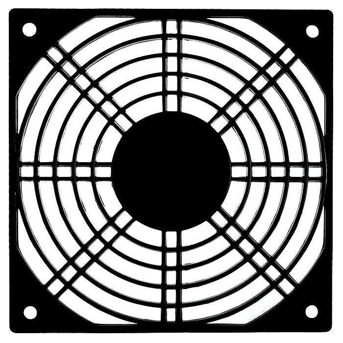 Решетки для вентиляторов KPG-120 (120х120) RUICHI