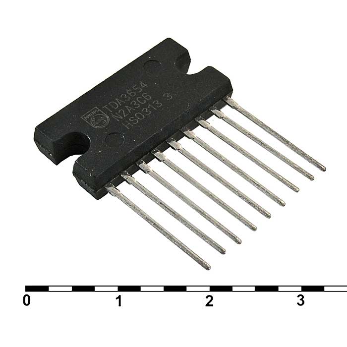 Специальные микросхемы TDA3654  ZIP-9 
