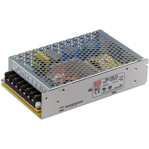AC/DC преобразователи корпусированные RS-100-12 MW