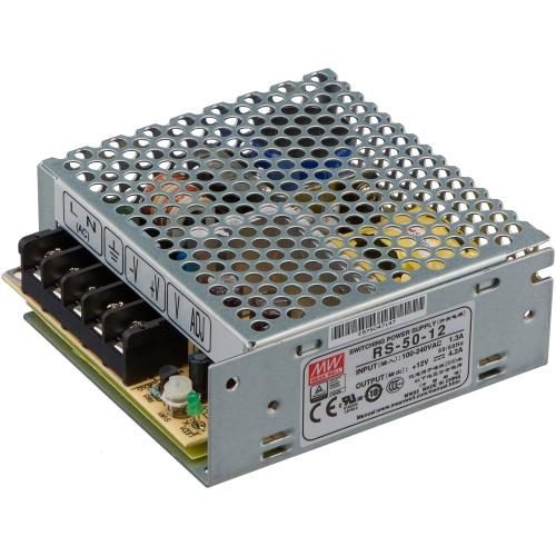 AC/DC преобразователи корпусированные RS-50-12 MW