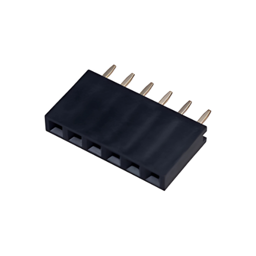 Штыри и гнезда для плат 2.54мм DS1023-1x6S21 CONNFLY