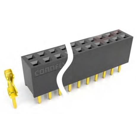 Штыри и гнезда для плат 2.54мм DS1023-32-2x05V8 CONNFLY