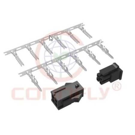 Разъемы питания низковольтные I-DS1073-03-SCB002x4 CONNFLY