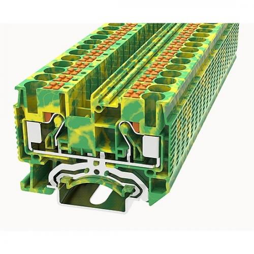 Клеммные колодки на динрейку DS6-PE-01P-1C-00ZH DEGSON