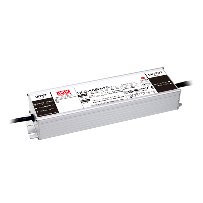 AC/DC драйверы LED HLG-185H-24 MW