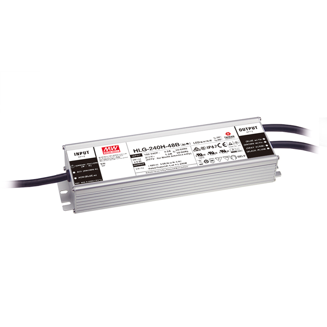 AC/DC драйверы LED HLG-240H-24B MW