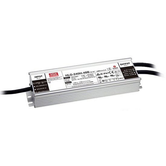 AC/DC драйверы LED HLG-240H-48B MW