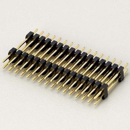 Штыри и гнезда для плат 2.54мм L-KLS1-218-2-30-S-3.0x6.0x30.7 KLS