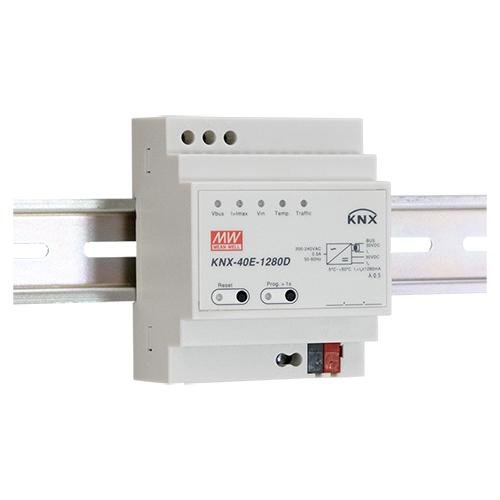 Источники питания на DIN-рейку KNX-40E-1280D MW