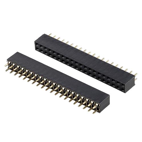 Штыри и гнезда для плат 2.54мм L-KLS1-208B-4.3-1-40-S KLS