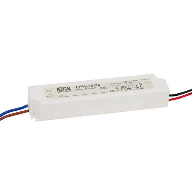 AC/DC драйверы LED LPH-18-24 MW