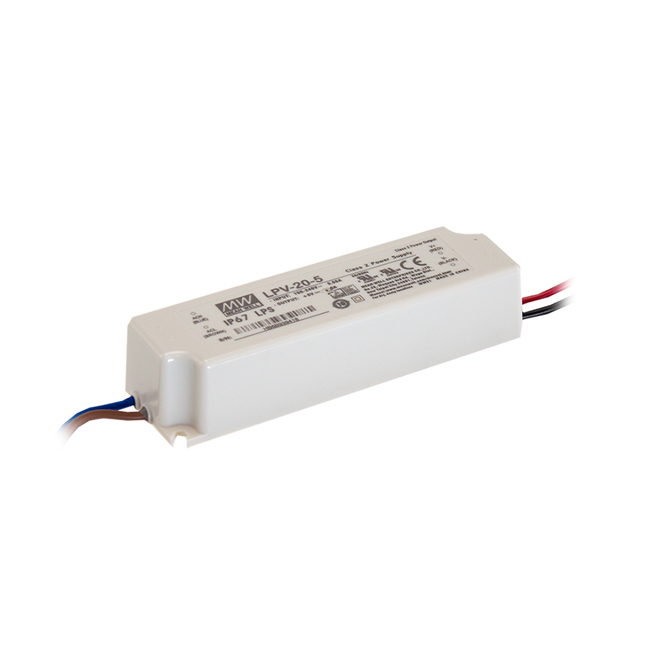 AC/DC драйверы LED LPV-20-5 MW