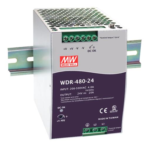Источники питания на DIN-рейку WDR-480-48 MW