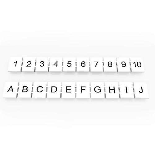 Клеммные колодки на динрейку ZB8-10P-19-00ZH DEGSON