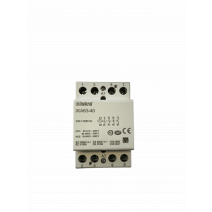 Контакторы Контактор модульный IKA63-40/230V 63A 4NO 0NC 230VAC 3х модуль ISKRA