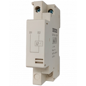 Модульные Аксессуар защиты двигателя UVR-MS31J-220V Расцепитель минимального напряжения 1х модуль Elcomtech