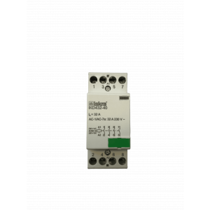 Контакторы Контактор модульный IKD432-40/230/220V 32A 4NO 0NC 220VAC/DC 2х модуль ISKRA