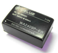 Преобразователи AC/DC DC/DC  PWA2412P-6W DELUS