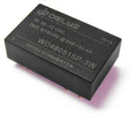 Преобразователи AC/DC DC/DC  PWB4805P-3W DELUS