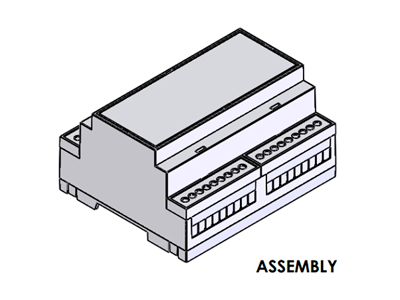 Корпуса для РЭА D6MG-BK GAINTA