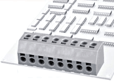 Клеммники нажимные DG208-5.0-04P-11-00A(H) DEGSON