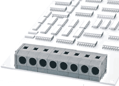 Клеммники нажимные DG235W-10.0-04P-11-00A(H) DEGSON
