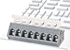 Клеммники нажимные DG243-10.0-02P-11-00A(H) DEGSON