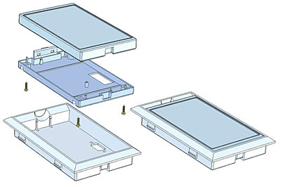 Корпуса для РЭА 26-34 SANHE