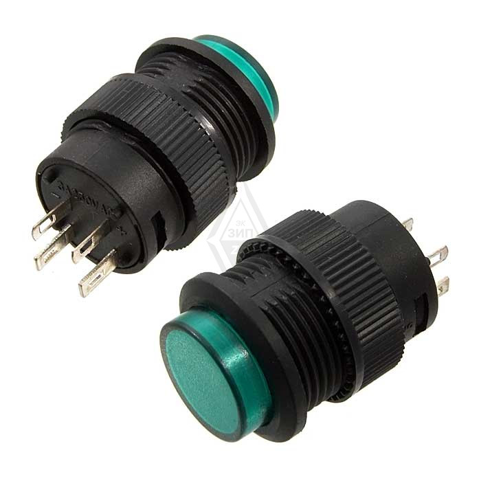 Кнопочные переключатели R16-503BD-G Non Lock RUICHI Кнопочные переключатели R16-503BD-G Non Lock RUICHI